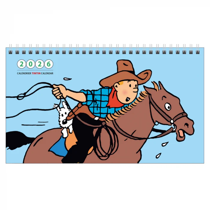Tim & Struppi: Tischkalender 2026 int.
