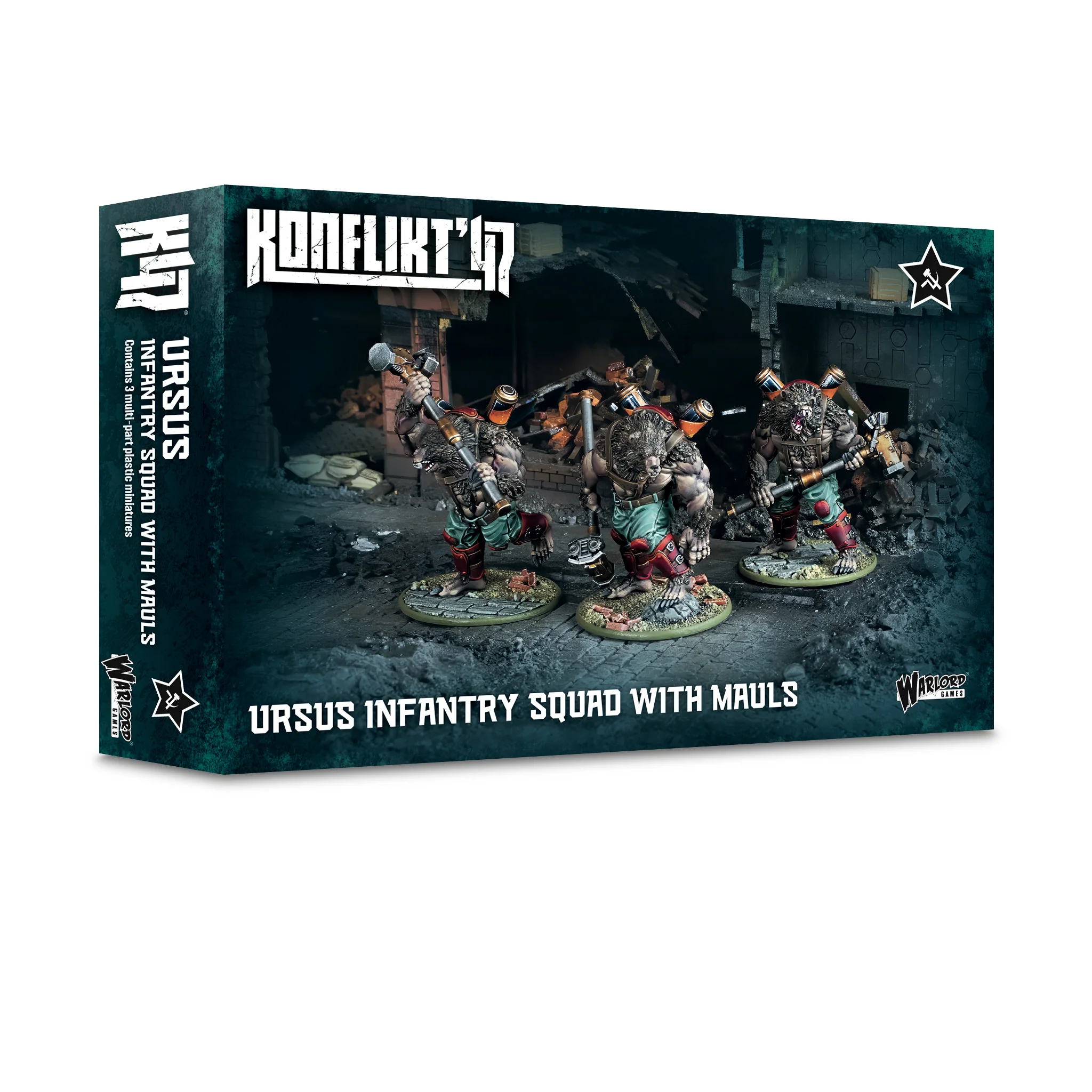 miniature, orc, infantry, mauls, terrain