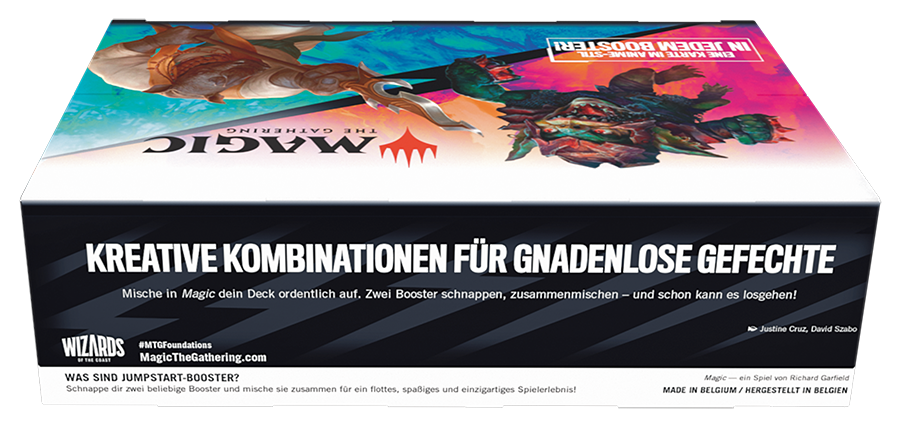 Magic CCG dt.: Grundstein Jumpstart-Booster Display Magic CCG dt.: Grundstein Jumpstart-Booster Display