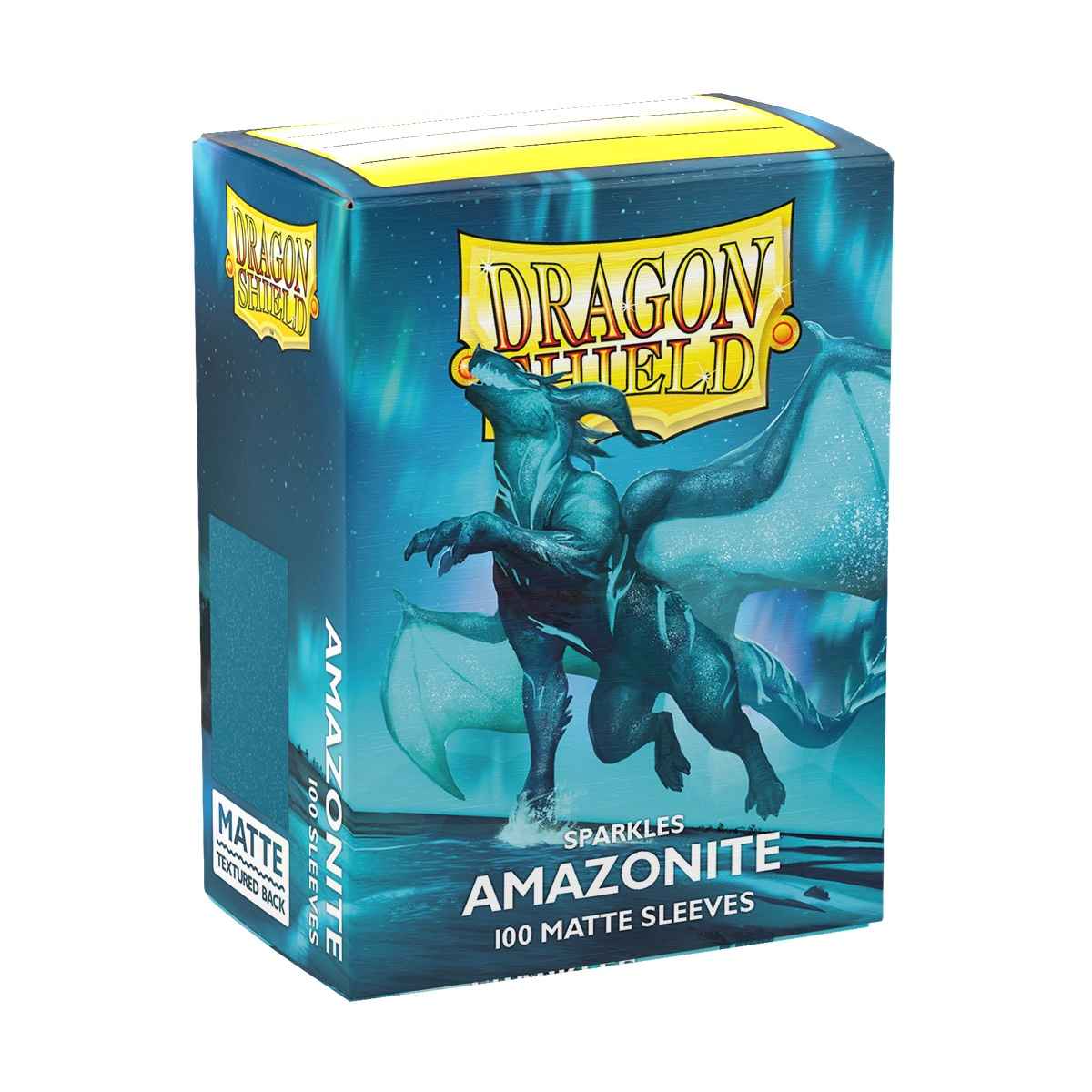 Amazonit, Matte Hüllen, Dragon Shield, 100 Hüllen, Funkeln