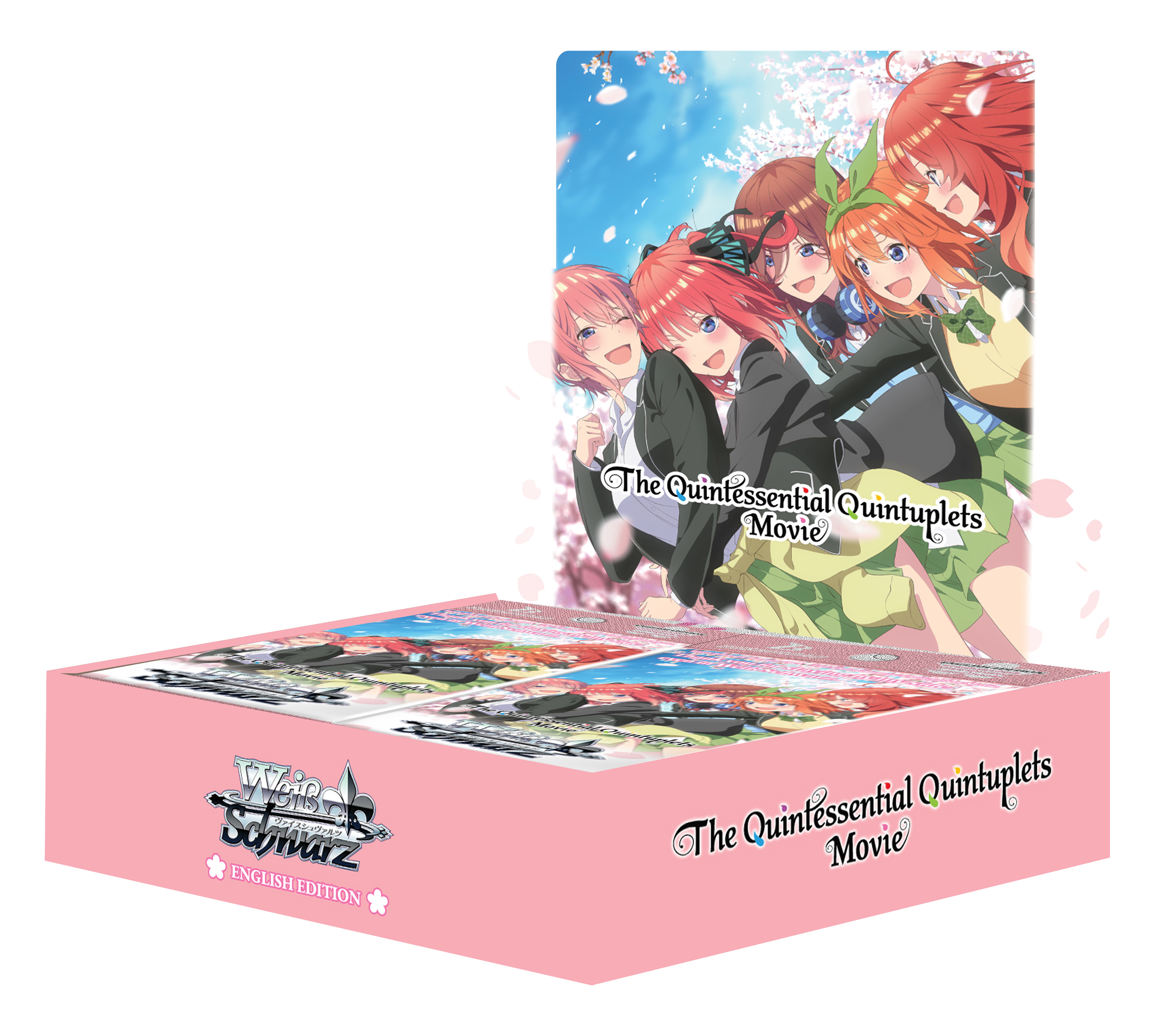 Weiß Schwarz CCG: Quintessential Quintuplets Movie Display