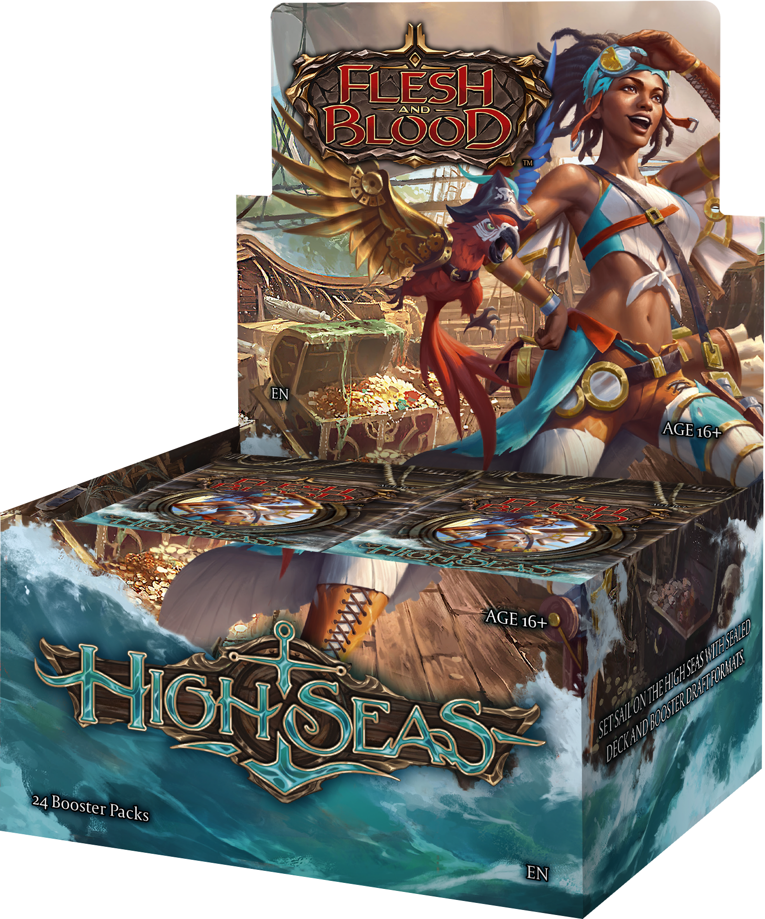 Flesh & Blood TCG: High Seas Booster Display Flesh & Blood TCG: High Seas Booster Display