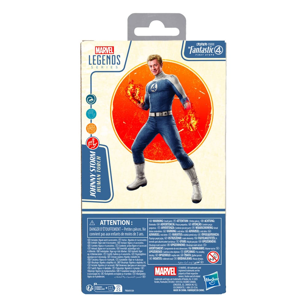Marvel Legends AF: Johnny Storm (Fantastic 4 - First Steps) 15cm