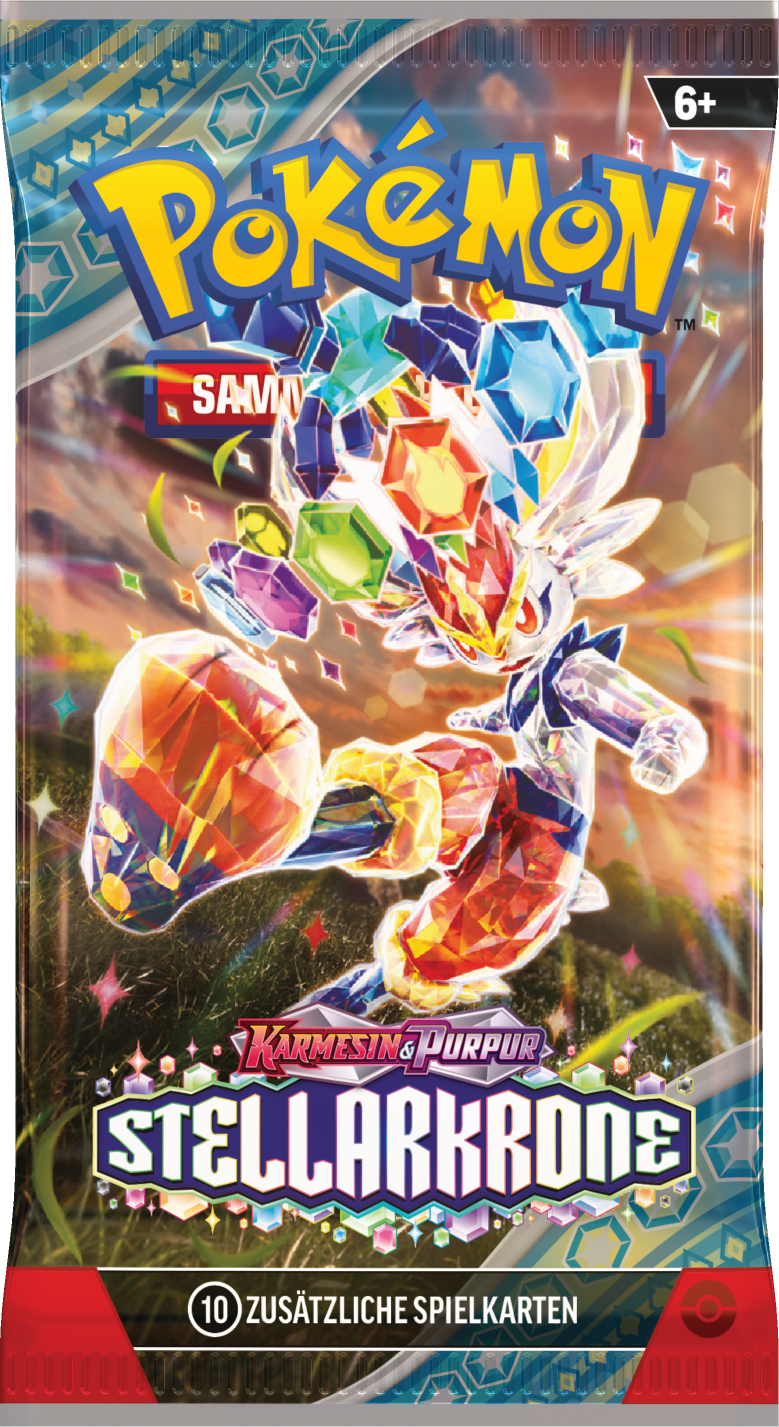 Pokémon CCG dt.: Karmesin & Purpur Stellarkrone Boosterpack (KP07)