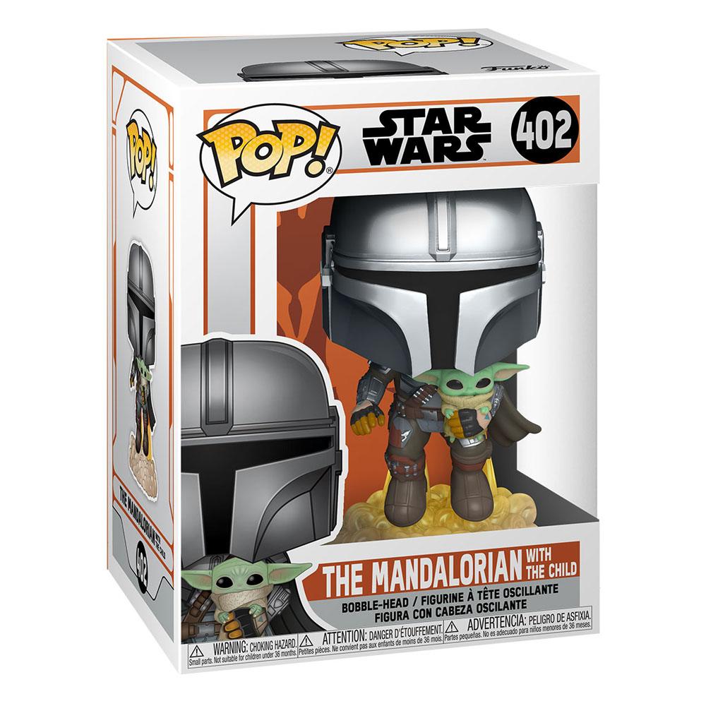 Star Wars: POP Mandalorian - Mandalorian with The Child (402) Star Wars: POP Mandalorian - Mandalorian with The Child (402)