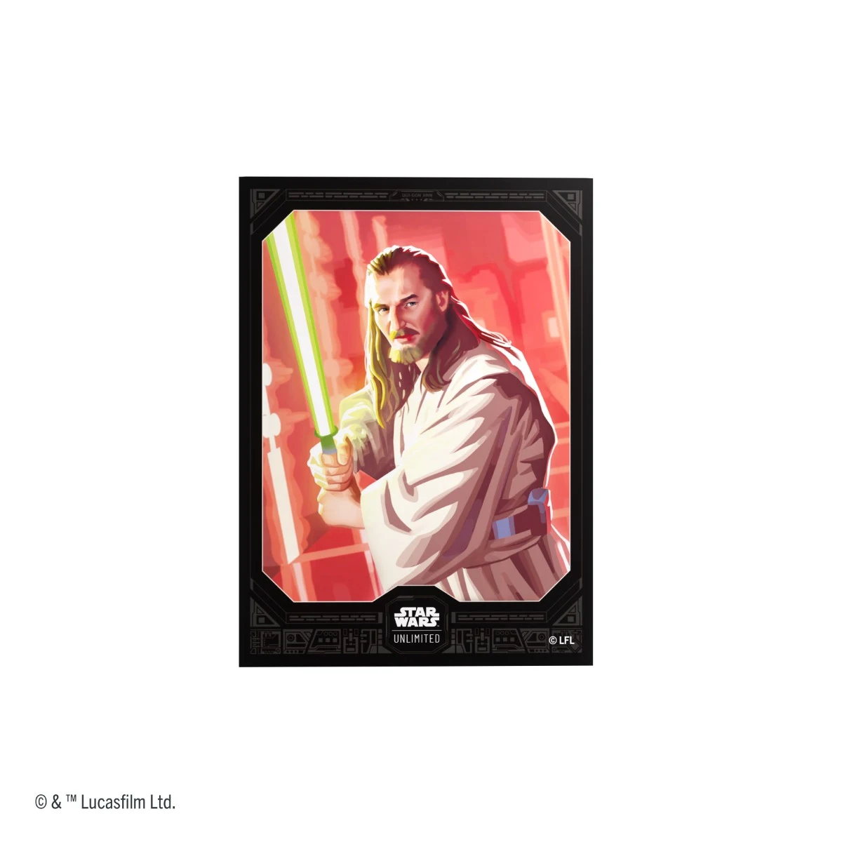Star Wars Unlimited CCG: Supply - Art Sleeves Qui-Gon Jinn Star Wars Unlimited CCG: Supply - Art Sleeves Qui-Gon Jinn