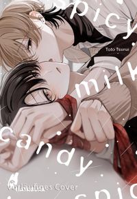 Spicy Milk Candy manga, doujinshi, cover, kuss, romantik