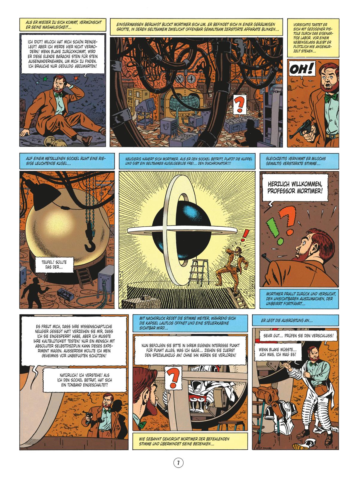 Blake & Mortimer Bd.6: Die teuflische Falle.