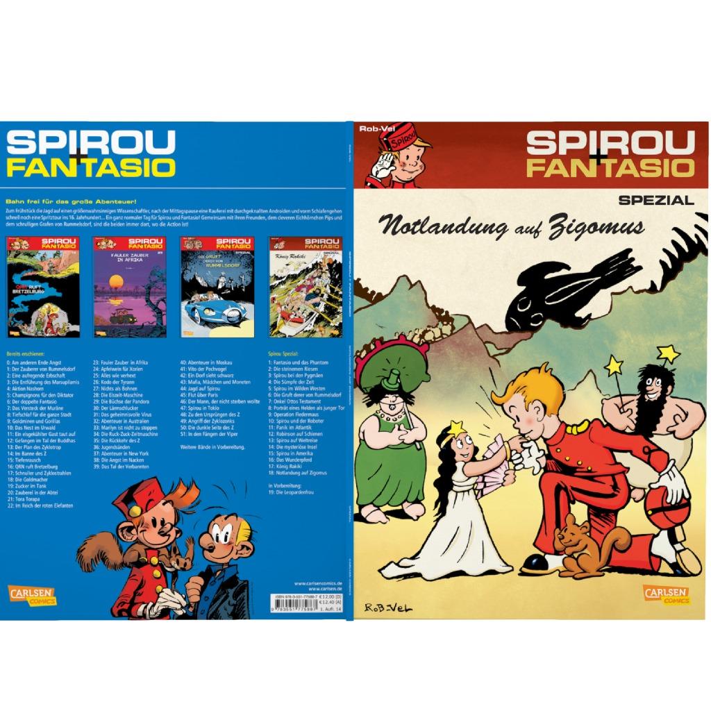 Spirou & Fantasio Spezial Bd.18: Notlandung auf Zigomus Spirou & Fantasio Spezial Bd.18: Notlandung auf Zigomus