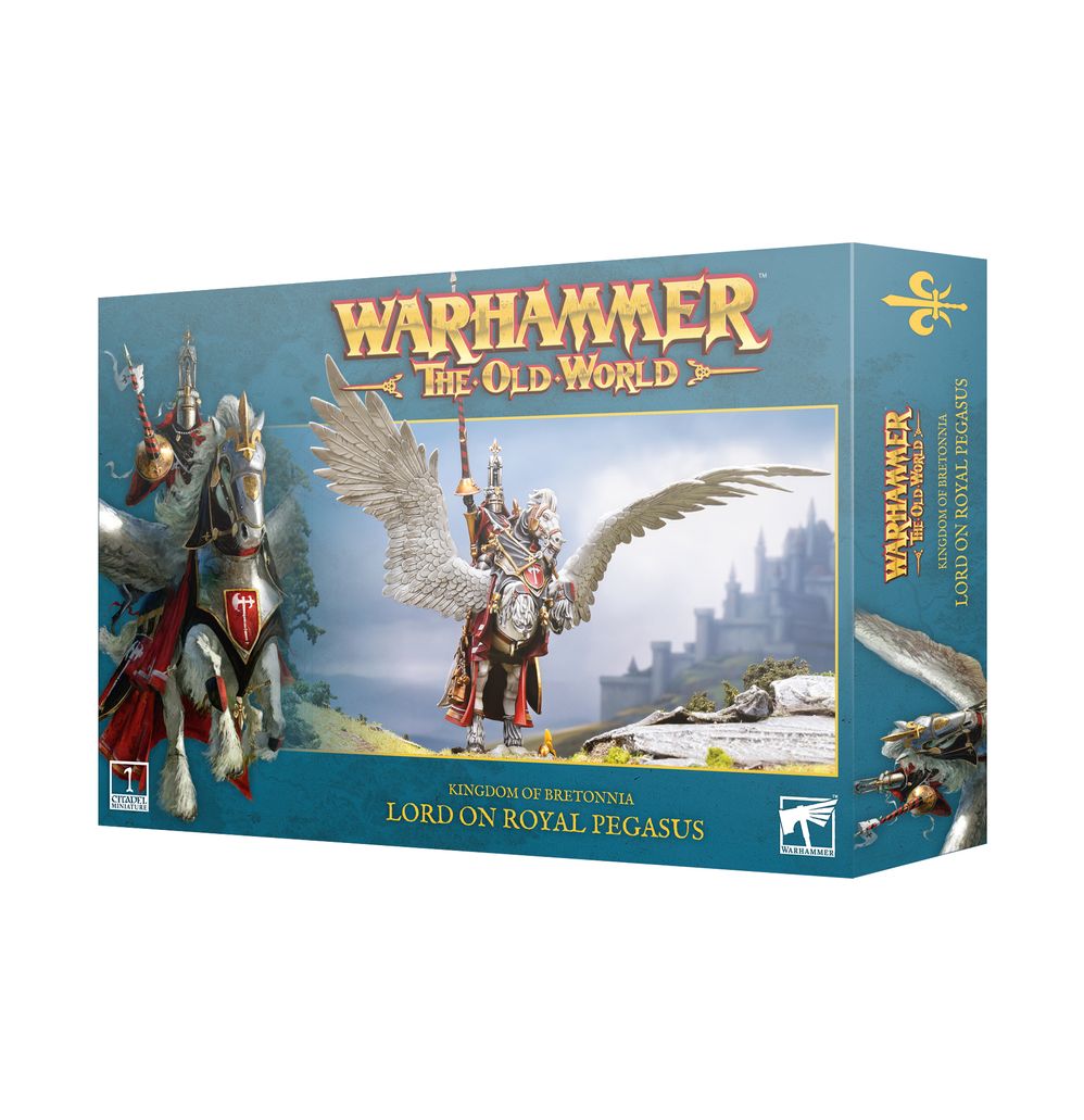 Warhammer: The Old World Bretonia - Lord on Royal Pegasus 