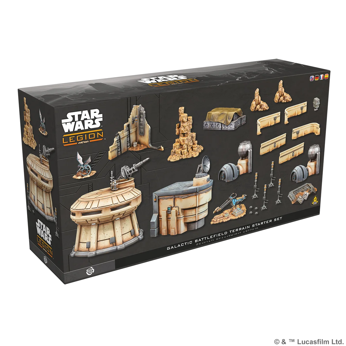 Star Wars: Legion - Galactic Battlefield Terrain Starter Set Star Wars: Legion - Galactic Battlefield Terrain Starter Set