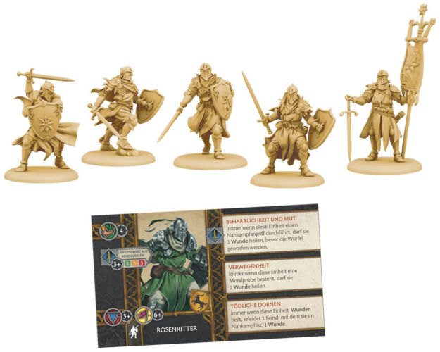 Song of Ice & Fire: Miniaturenspiel - Rose Knights Song of Ice & Fire: Miniaturenspiel - Rose Knights