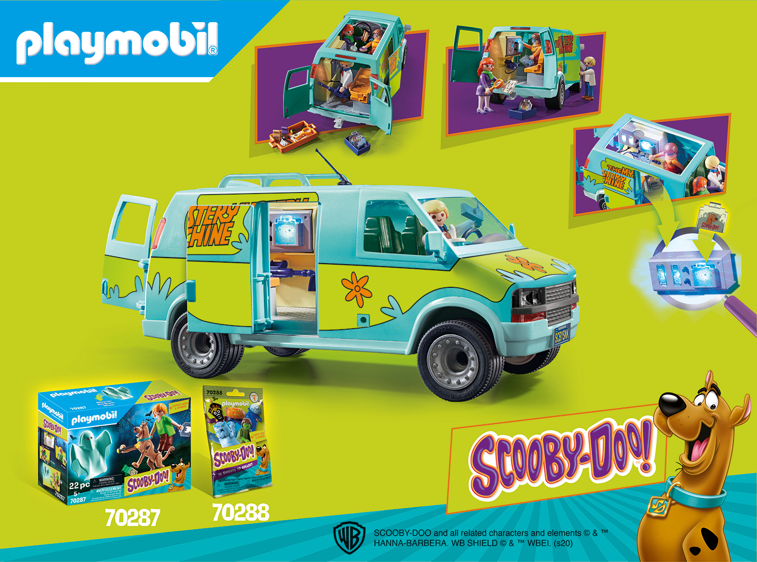 Playmobil: Scooby-Doo! - Mystery Machine Playmobil: Scooby-Doo! - Mystery Machine