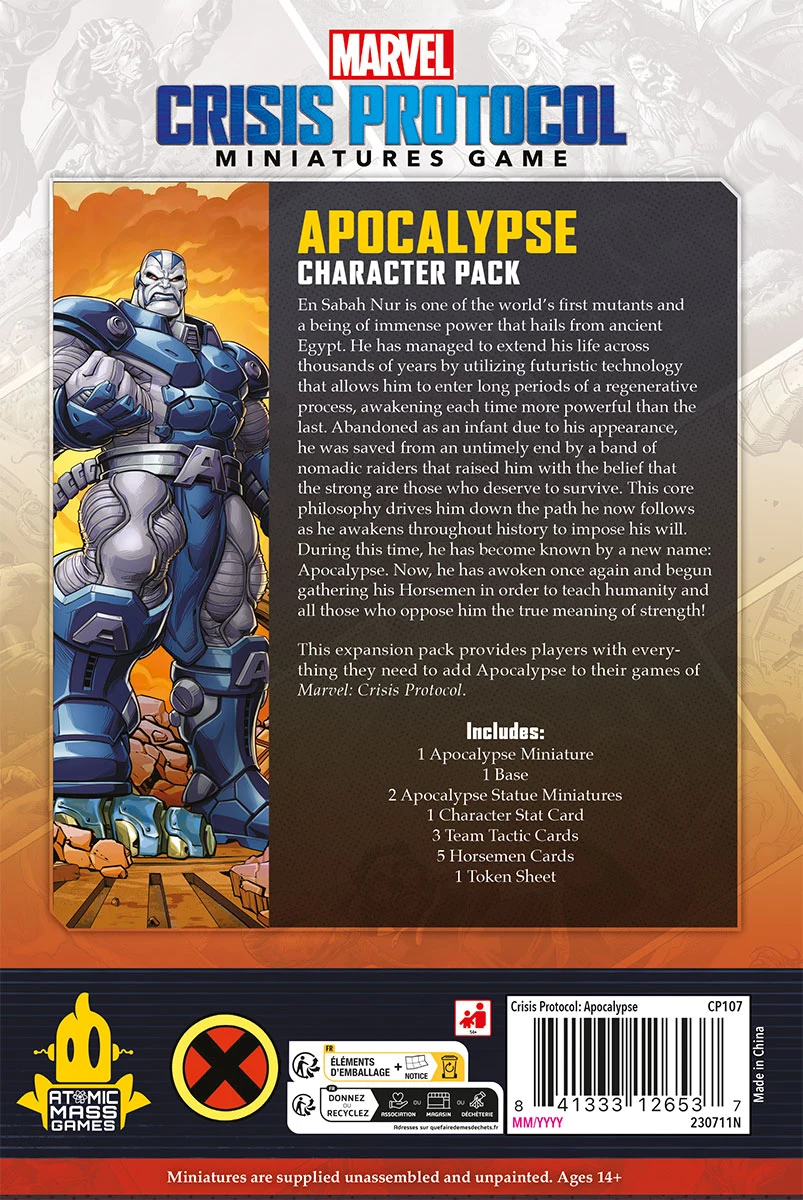 Marvel Crisis Protocol: Apocalypse