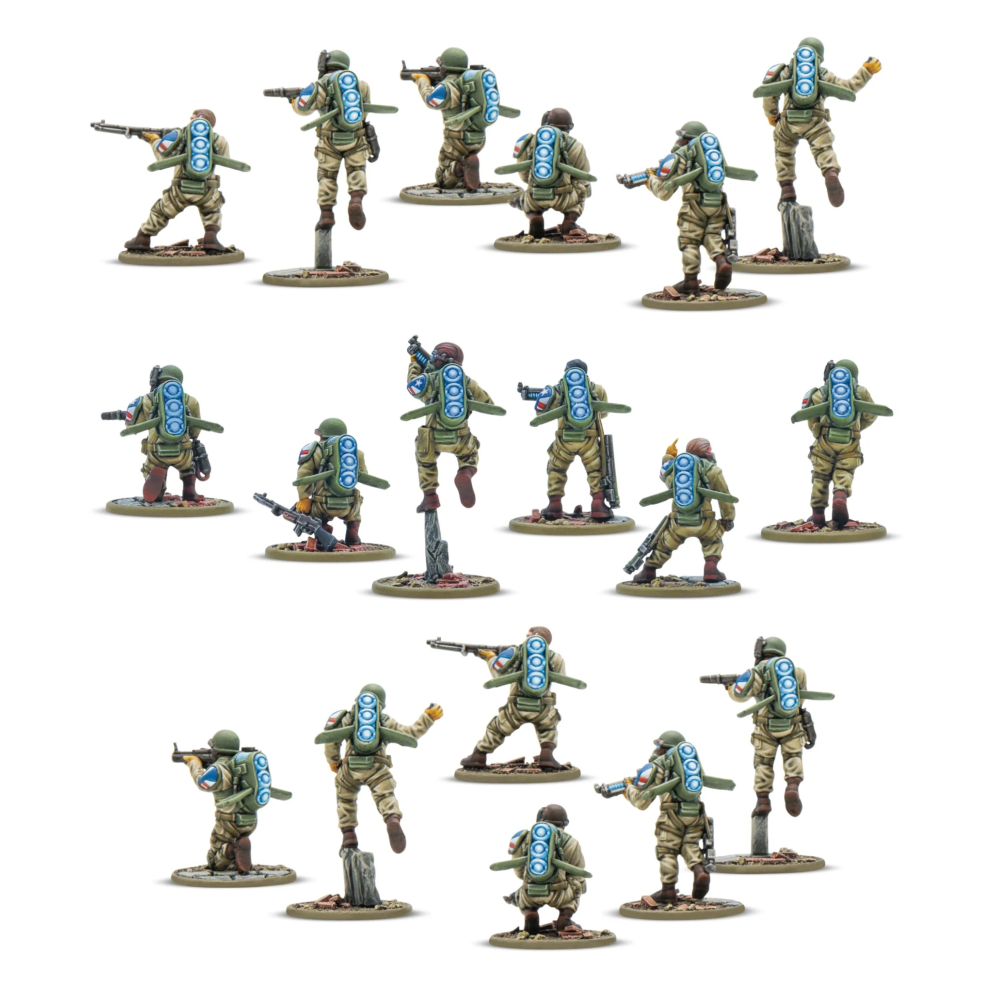 Bolt Action: Konflikt '47 - Firefly Airborne Infantry Bolt Action: Konflikt '47 - Firefly Airborne Infantry