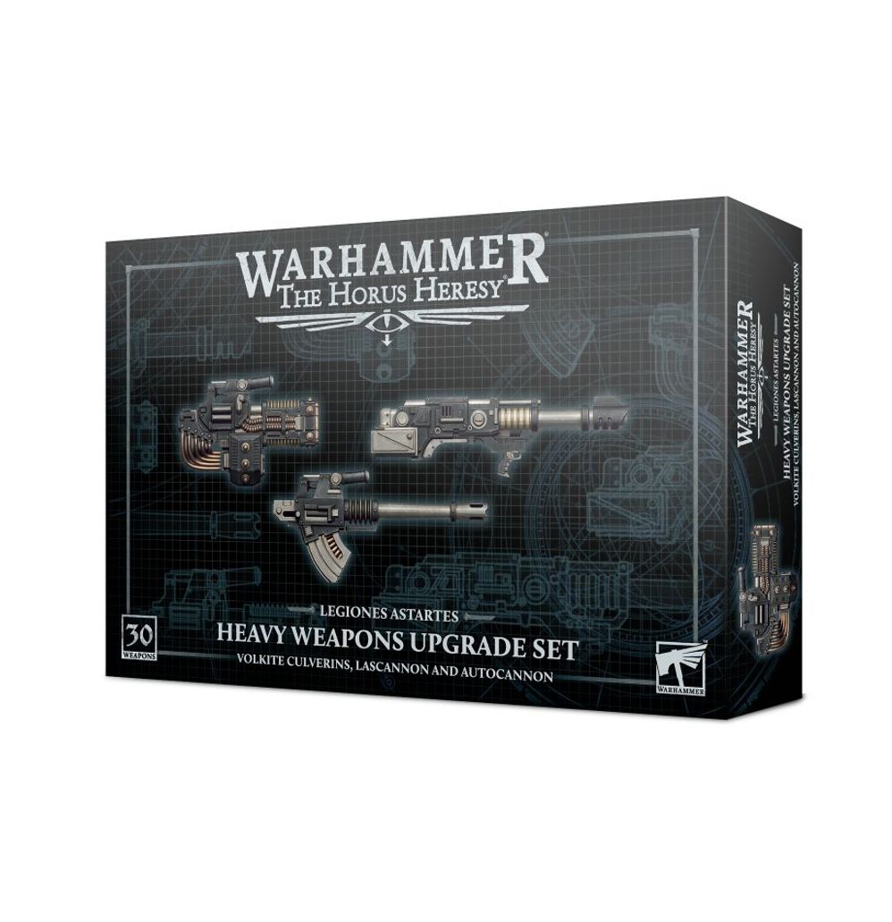 Horus Heresy: Legiones Astartes - Heavy Weapons Upgrade Set (Volkite Culverins, Lascannons, and Autocannons) Horus Heresy: Legiones Astartes - Heavy Weapons Upgrade Set (Volkite Culverins, Lascannons, and Autocannons)