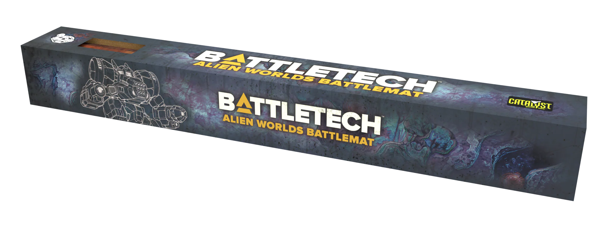 Battletech: Battlemat - Caustic Valley / Mines Battletech: Battlemat - Caustic Valley / Mines