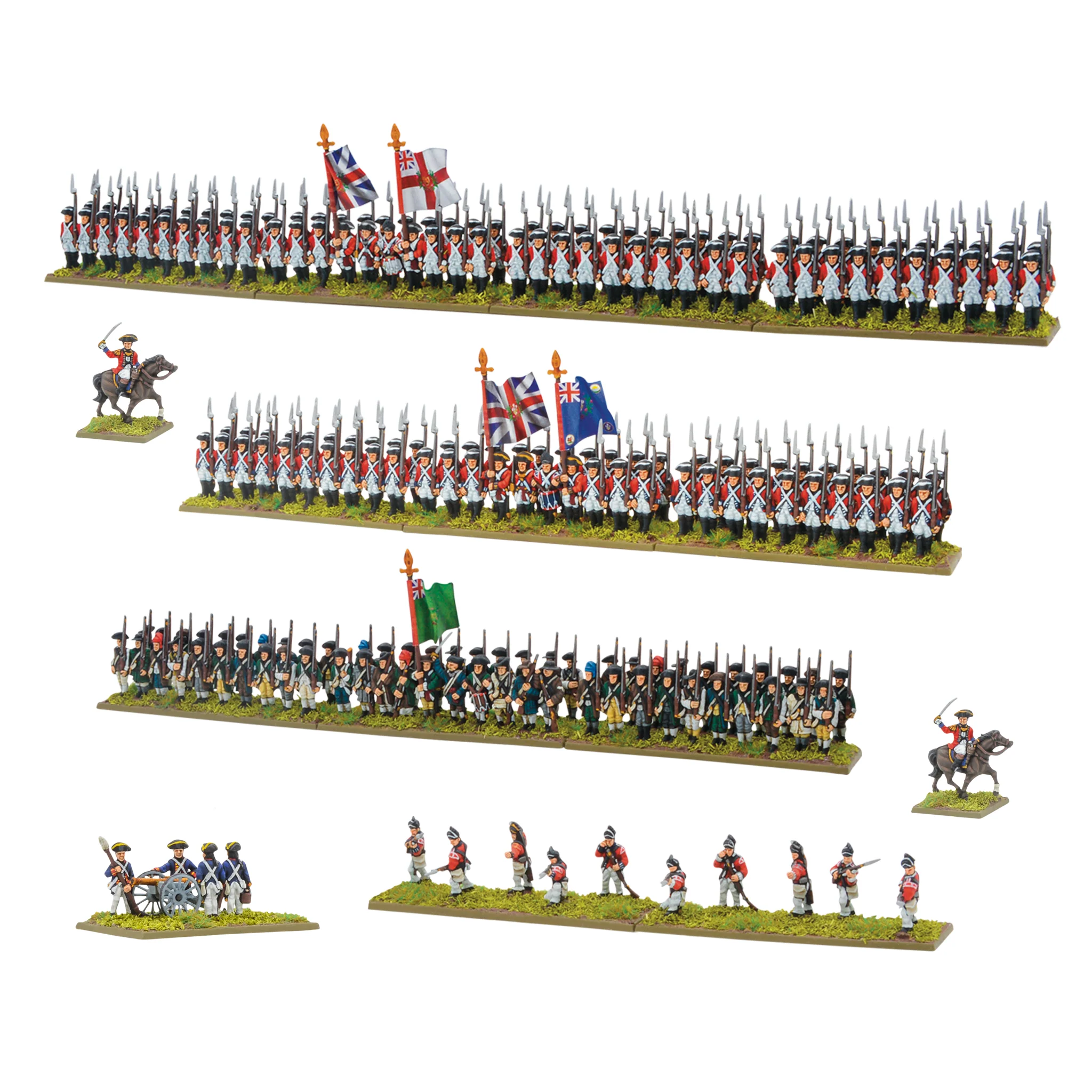 Black Powder Epic Battles: Revolution - British Army Brigade Black Powder Epic Battles: Revolution - British Army Brigade