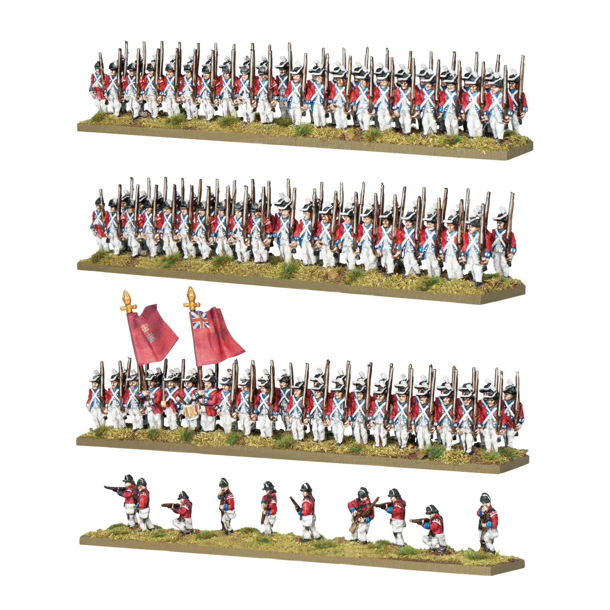 Black Powder Epic Battles: Revolution - British Foot Guard Black Powder Epic Battles: Revolution - British Foot Guard