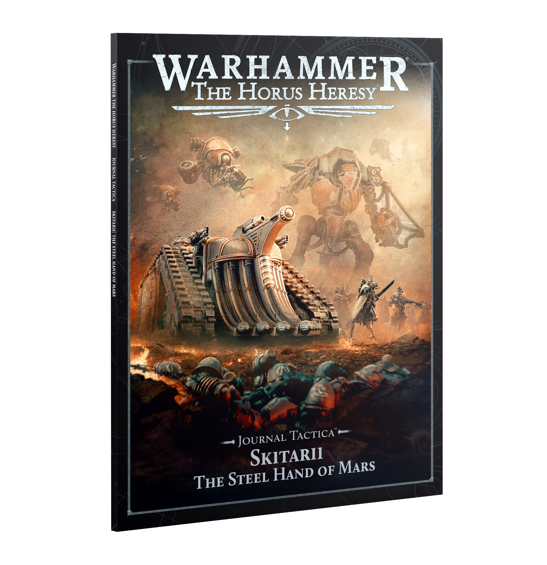 Horus Heresy: Journal Tactica: Skitarii: The Steel Hand of Mars Buch, Veröffentlichung, Werbung, Plakat, Person