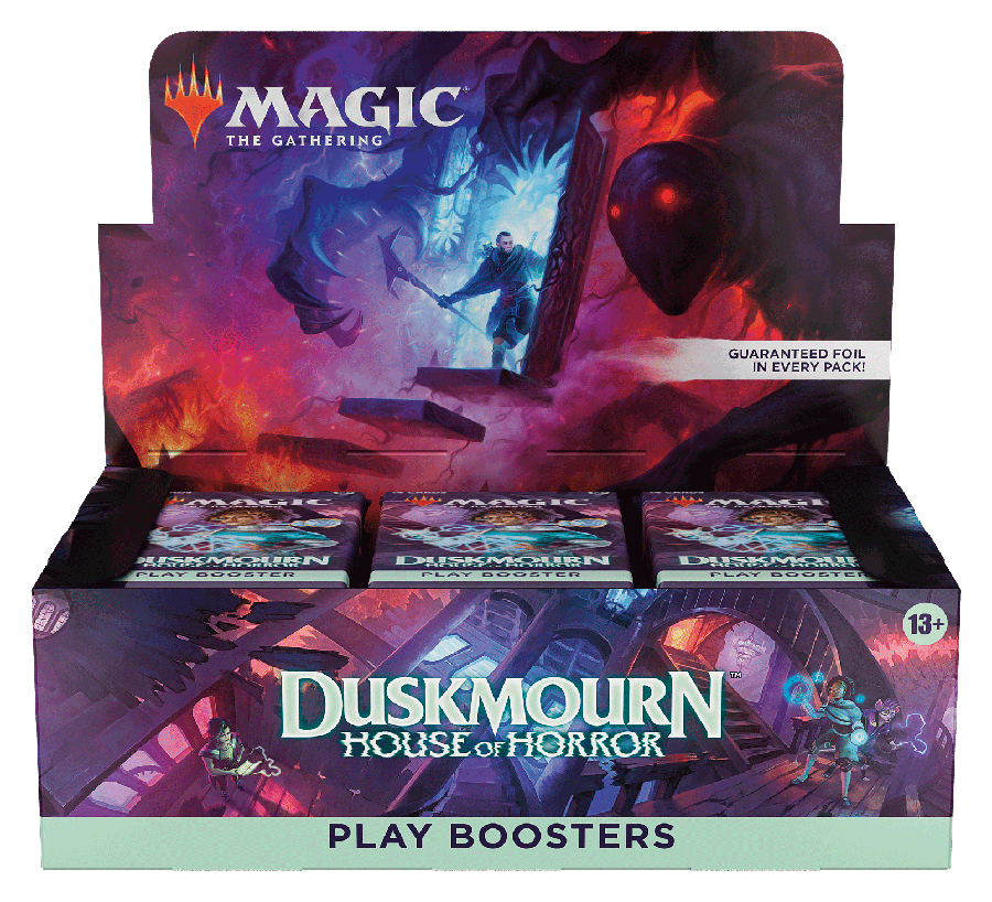 Magic CCG: Duskmourn House of Horror Play Booster Display