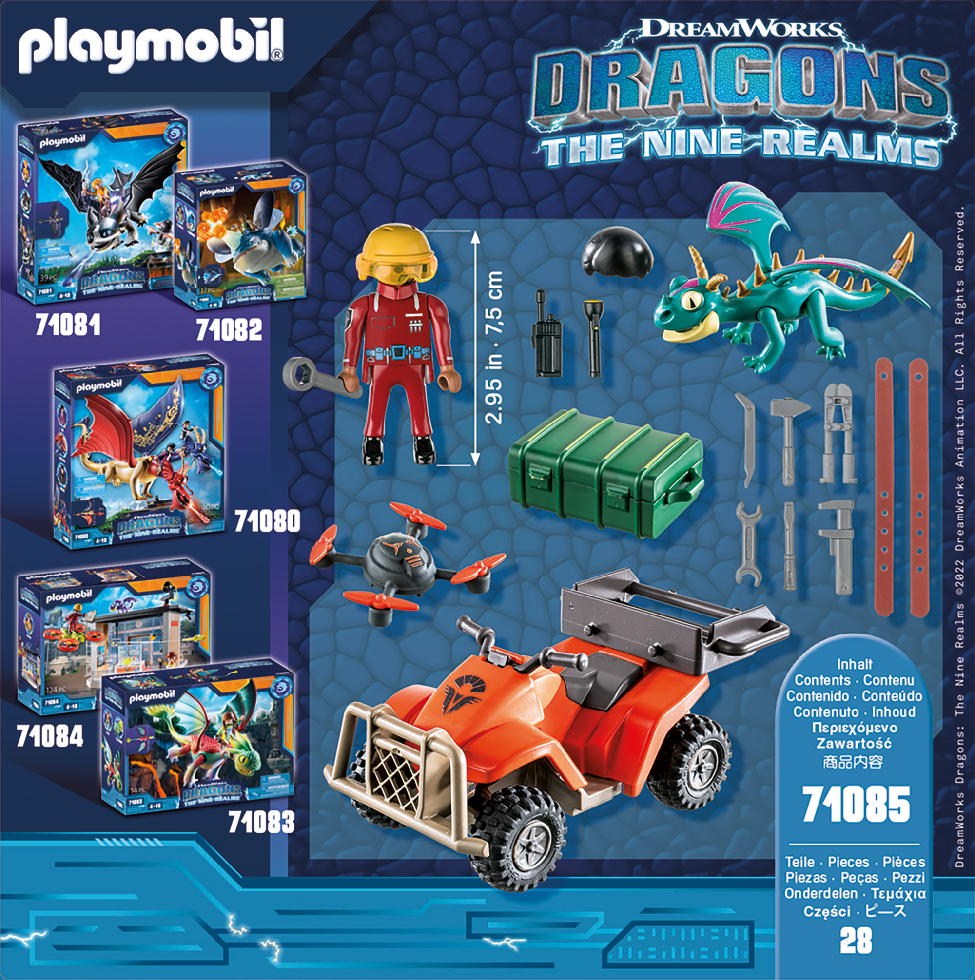 Playmobil: Dragons - Nine Realms Icaris Quad & Phil