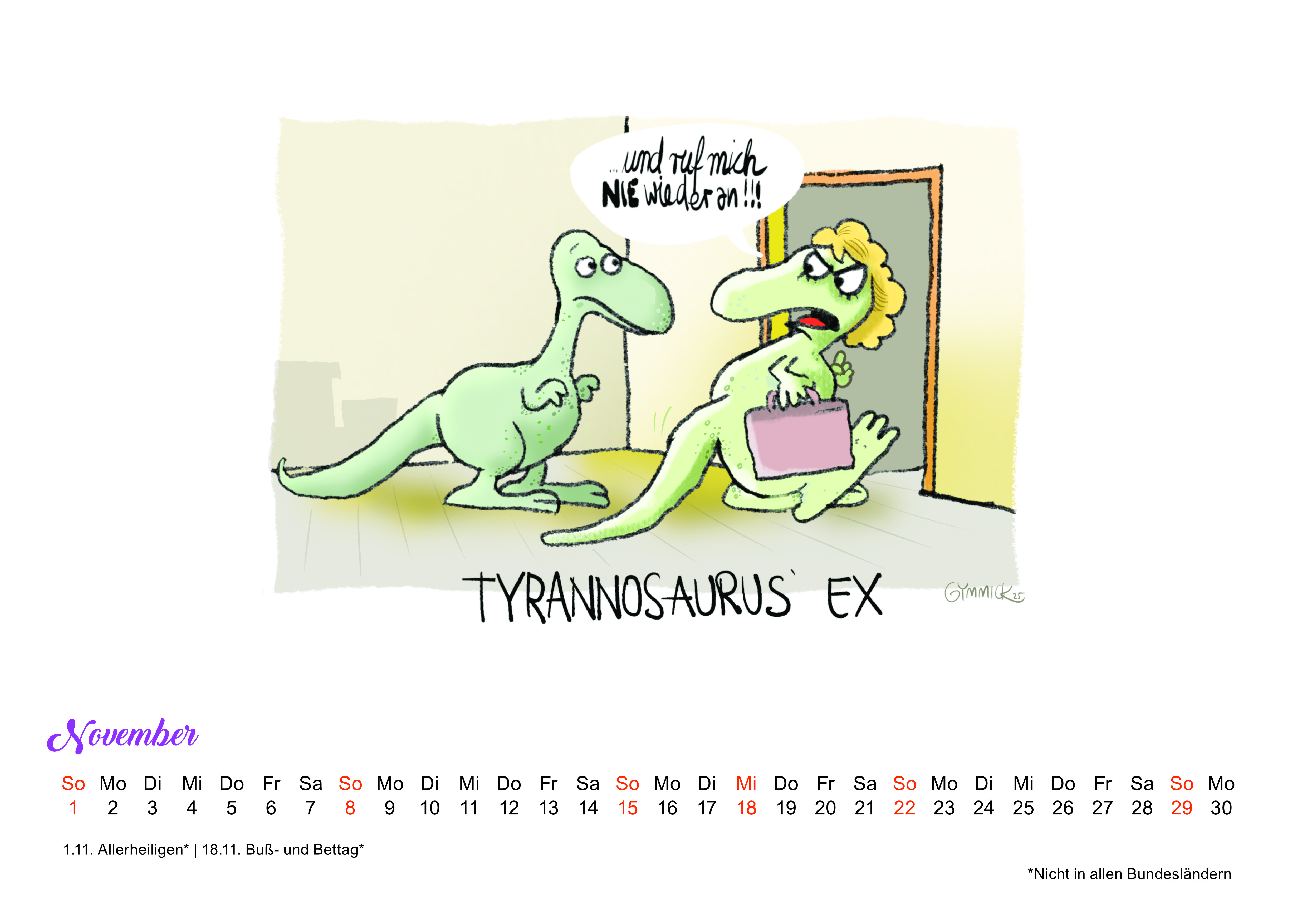 Gymmick: Kalender 2026: 13 Blatt Querformat Gymmick: Kalender 2026: 13 Blatt Querformat