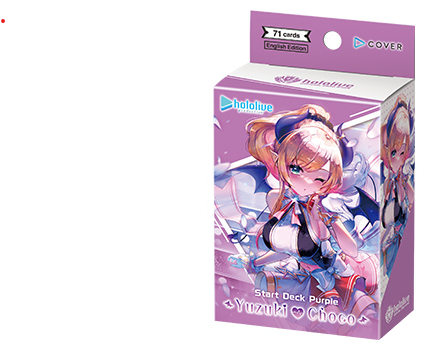 Hololive CCG: Starter Deck Purple Yuzuki Choco Hololive CCG: Starter Deck Purple Yuzuki Choco