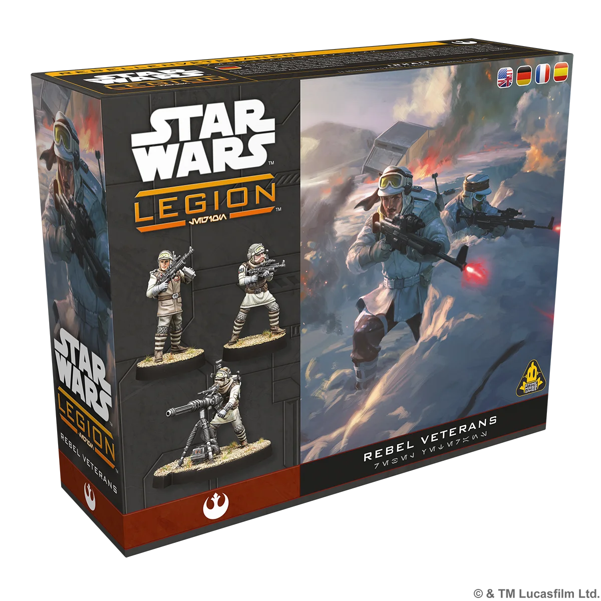 Star Wars, Legion, Rebel Veterans, Miniaturen, Soldaten