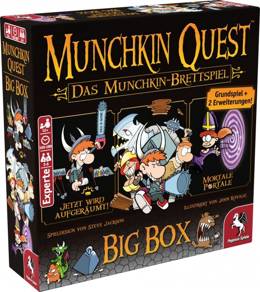 Munchkin Quest Big Box + ( PROMO SET )