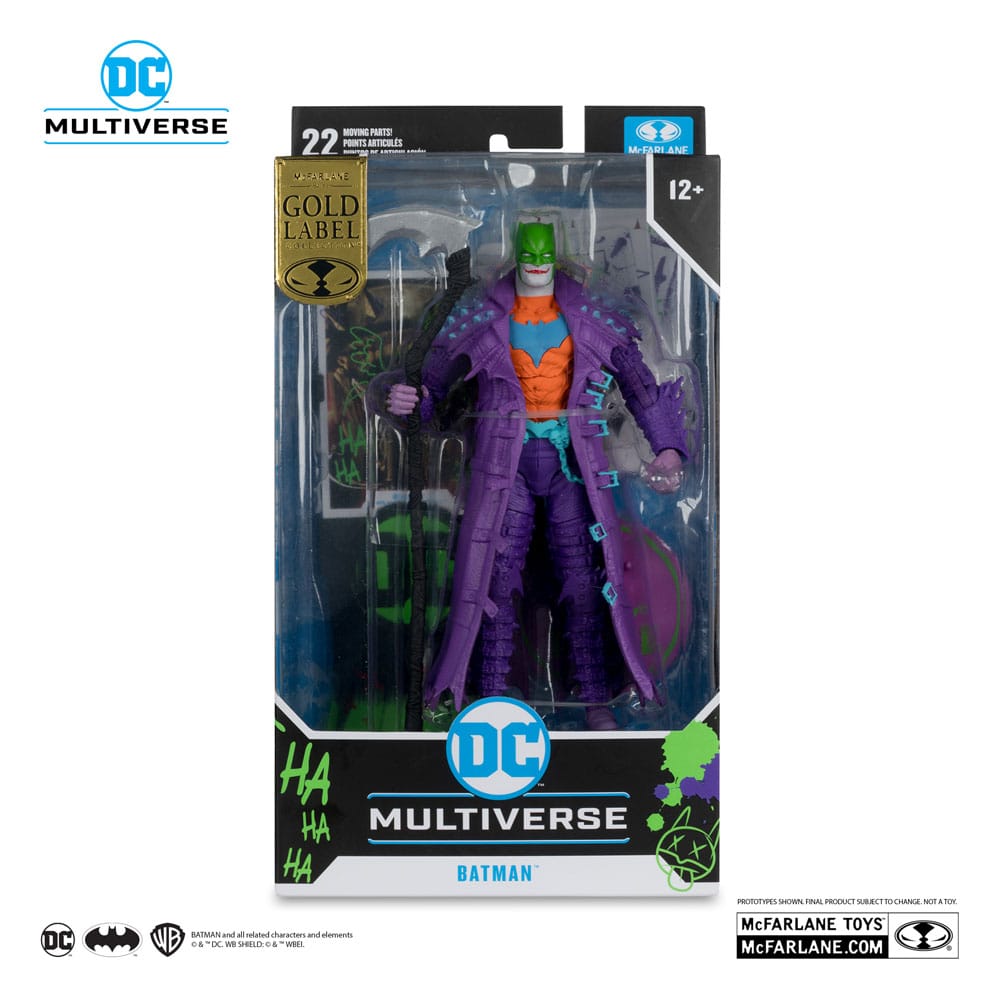 DC Multiverse AF: Batman Jokerized (Dark Knight Death Metal) 18cm DC Multiverse AF: Batman Jokerized (Dark Knight Death Metal) 18cm
