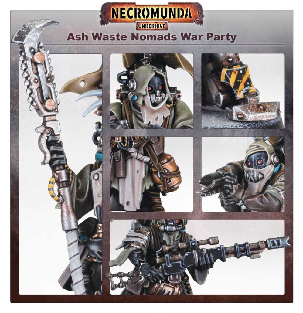 Necromunda: Ash Wastes Nomad War Party Necromunda: Ash Wastes Nomad War Party
