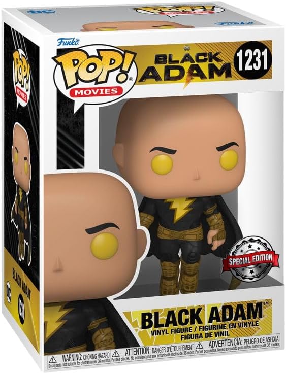 Black Adam: POP Black Adam Flying Nightglow (1231) Black Adam: POP Black Adam Flying Nightglow (1231)