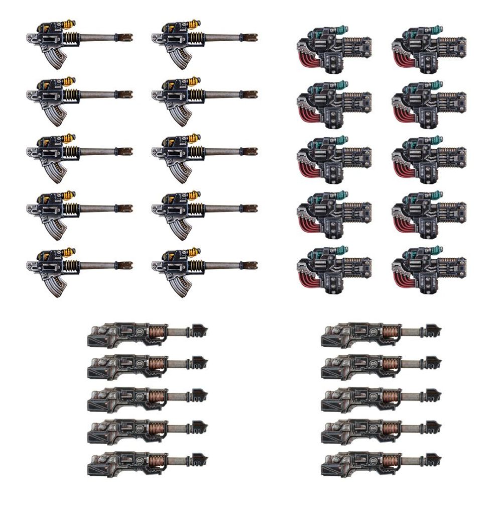 Horus Heresy: Legiones Astartes - Heavy Weapons Upgrade Set (Volkite Culverins, Lascannons, and Autocannons) Horus Heresy: Legiones Astartes - Heavy Weapons Upgrade Set (Volkite Culverins, Lascannons, and Autocannons)