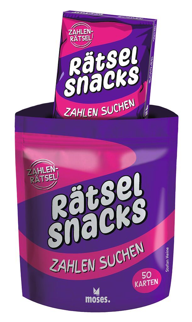Rätsel Snacks, Zahlenspiele, Karten, Kartenspiel, 50 Karten
