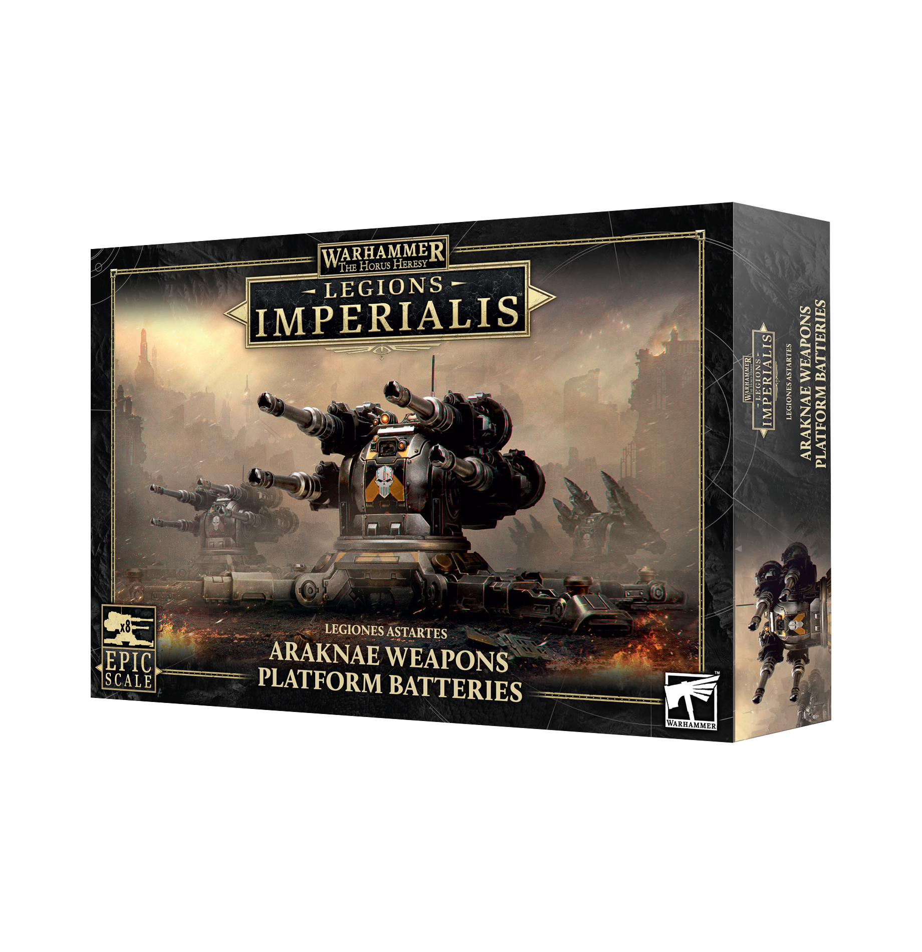 Legions Imperialis: Araknae Weapons Platform Batteries Panzer, Transport, Fahrzeug, Waffe, Person