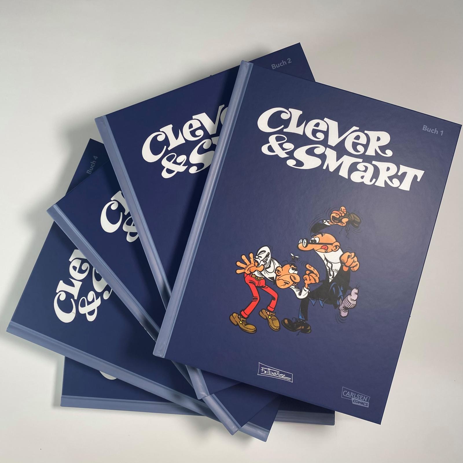 Clever & Smart Bd.1-5 HC/Schuber Clever & Smart Bd.1-5 HC/Schuber
