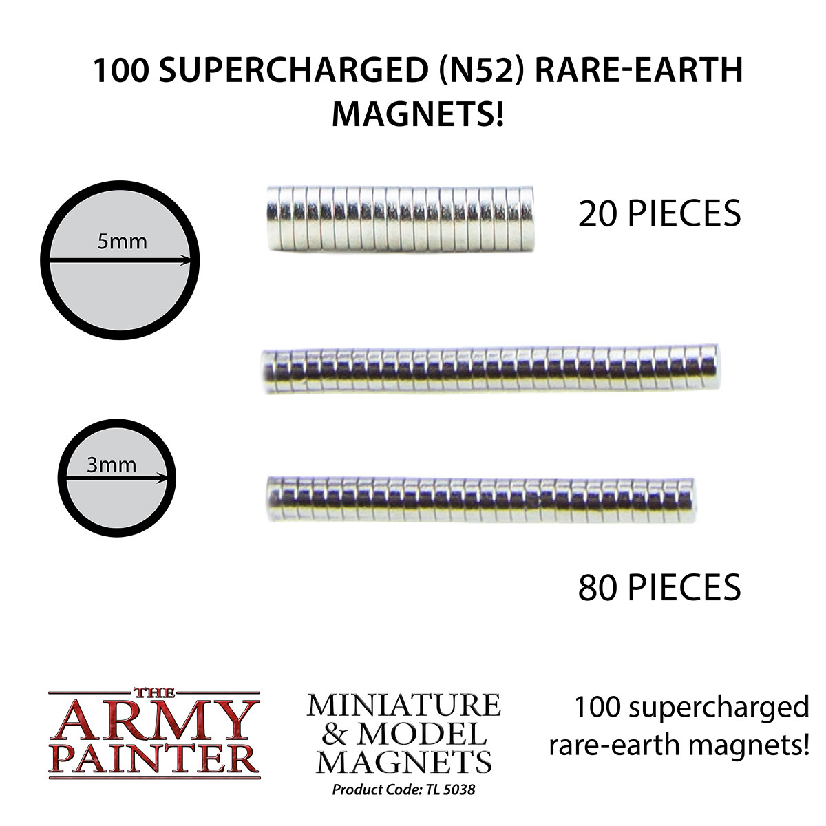 Army Painter: Tool - Miniatures & Model Magnets