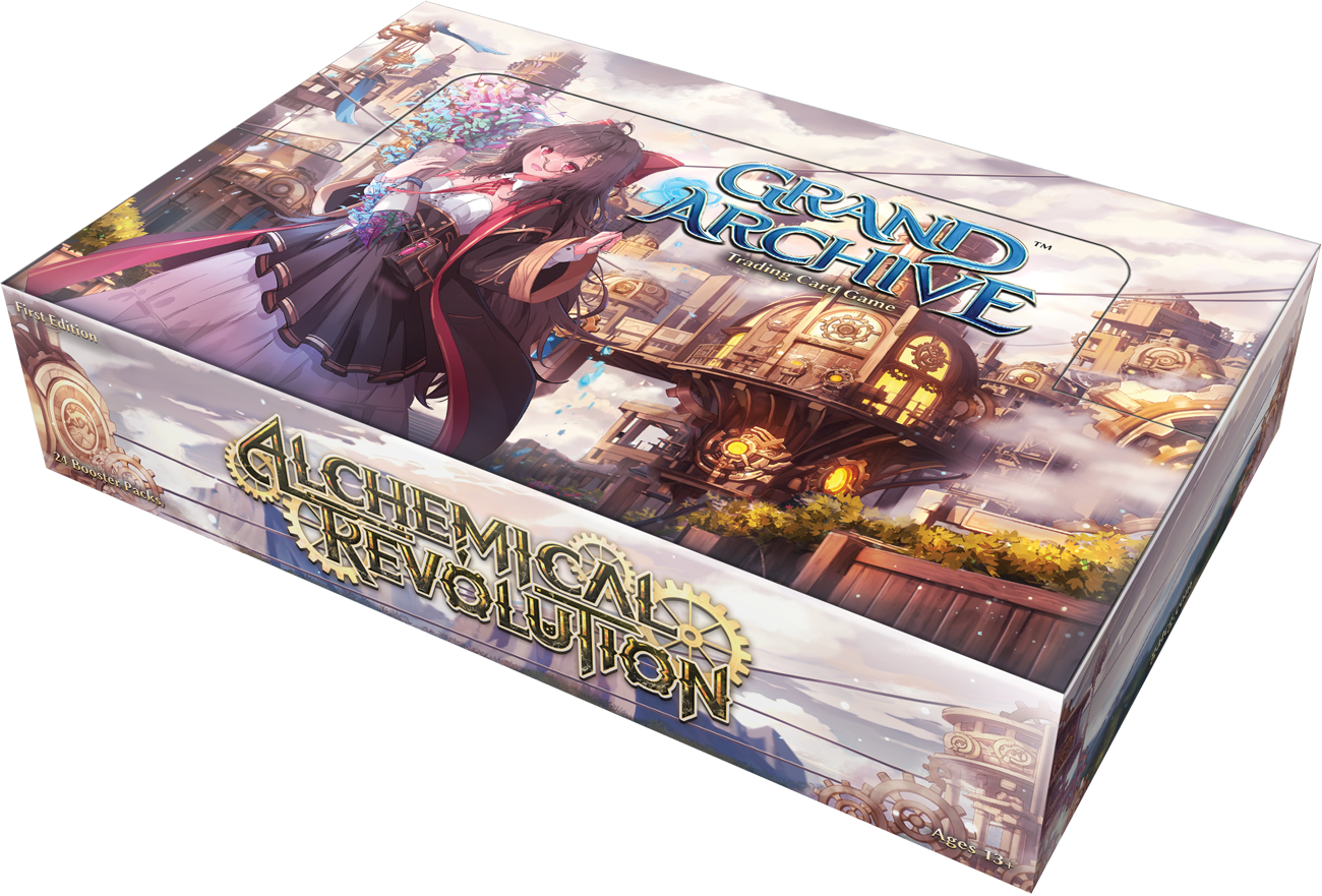 Grand Archive TCG: Alchemical Revolution Booster Display