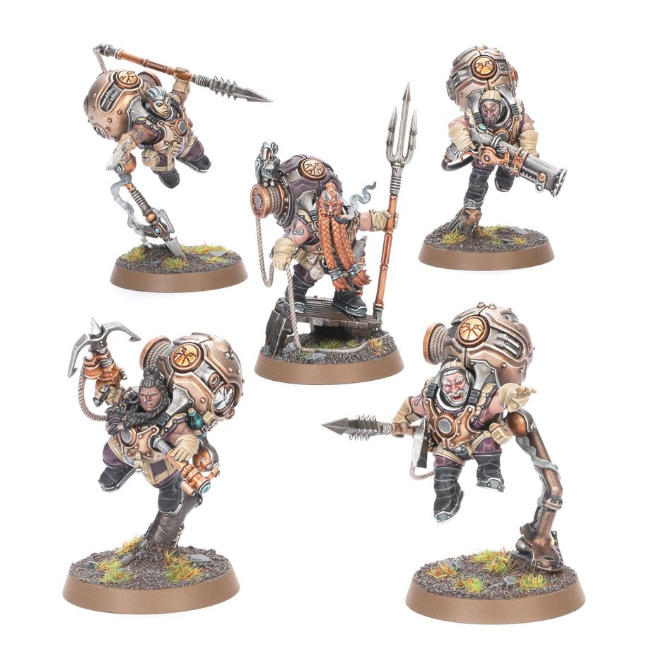 Age of Sigmar: Kharadron Overlords - Vongrim Harpoon Crew Age of Sigmar: Kharadron Overlords - Vongrim Harpoon Crew
