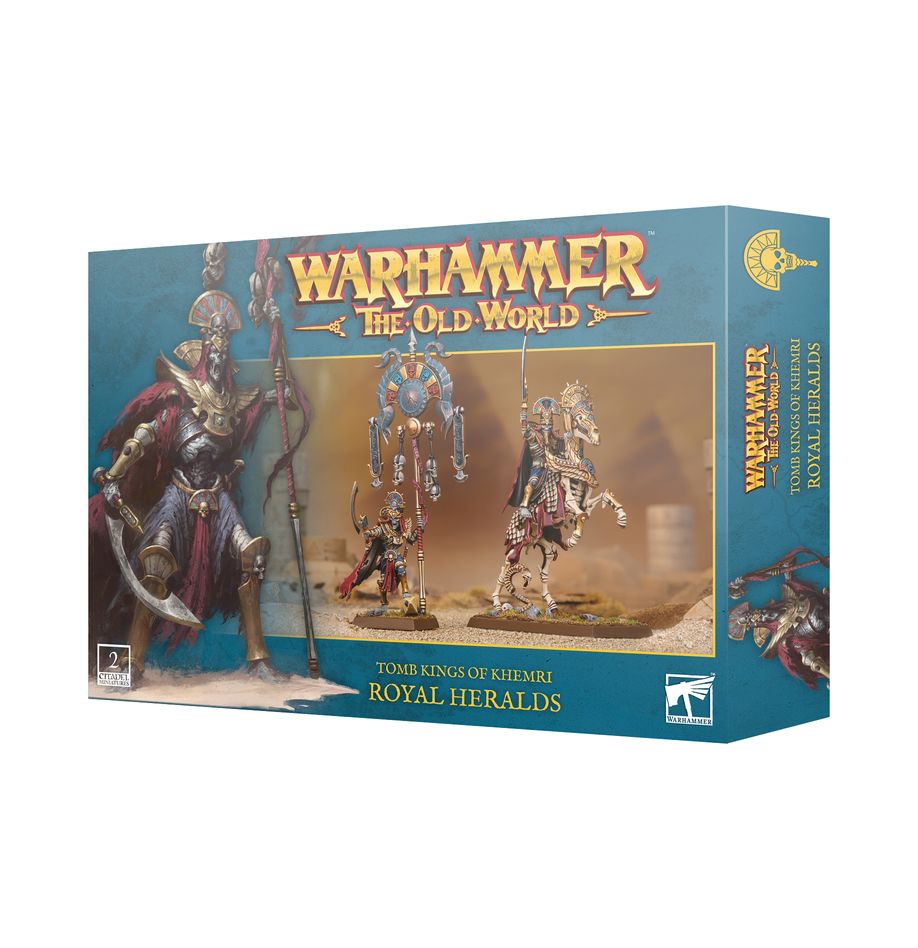 Warhammer: The Old World Khemri - Royal Heralds Warhammer: The Old World Khemri - Royal Heralds
