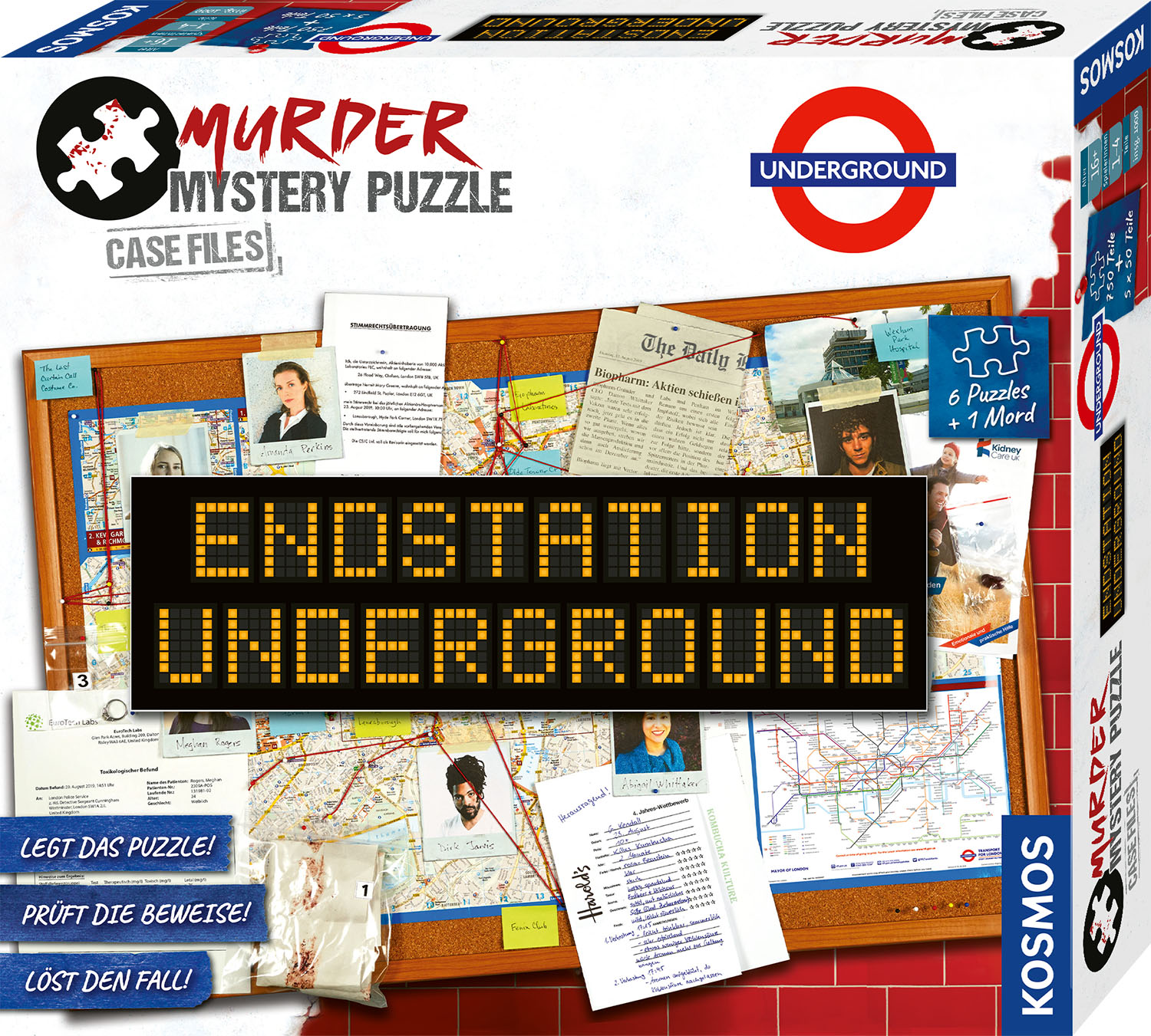Murder Mystery Puzzle: Endstation Underground Murder Mystery Puzzle: Endstation Underground