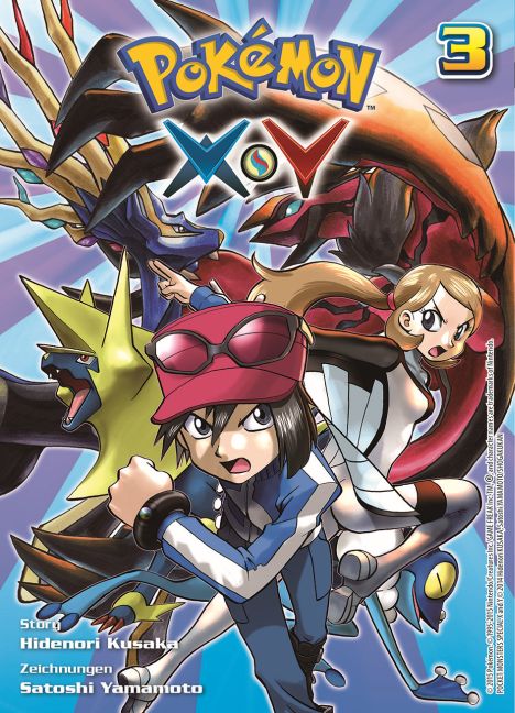 Pokémon X und Y Bd.1-3 Manga Pack Pokémon X und Y Bd.1-3 Manga Pack