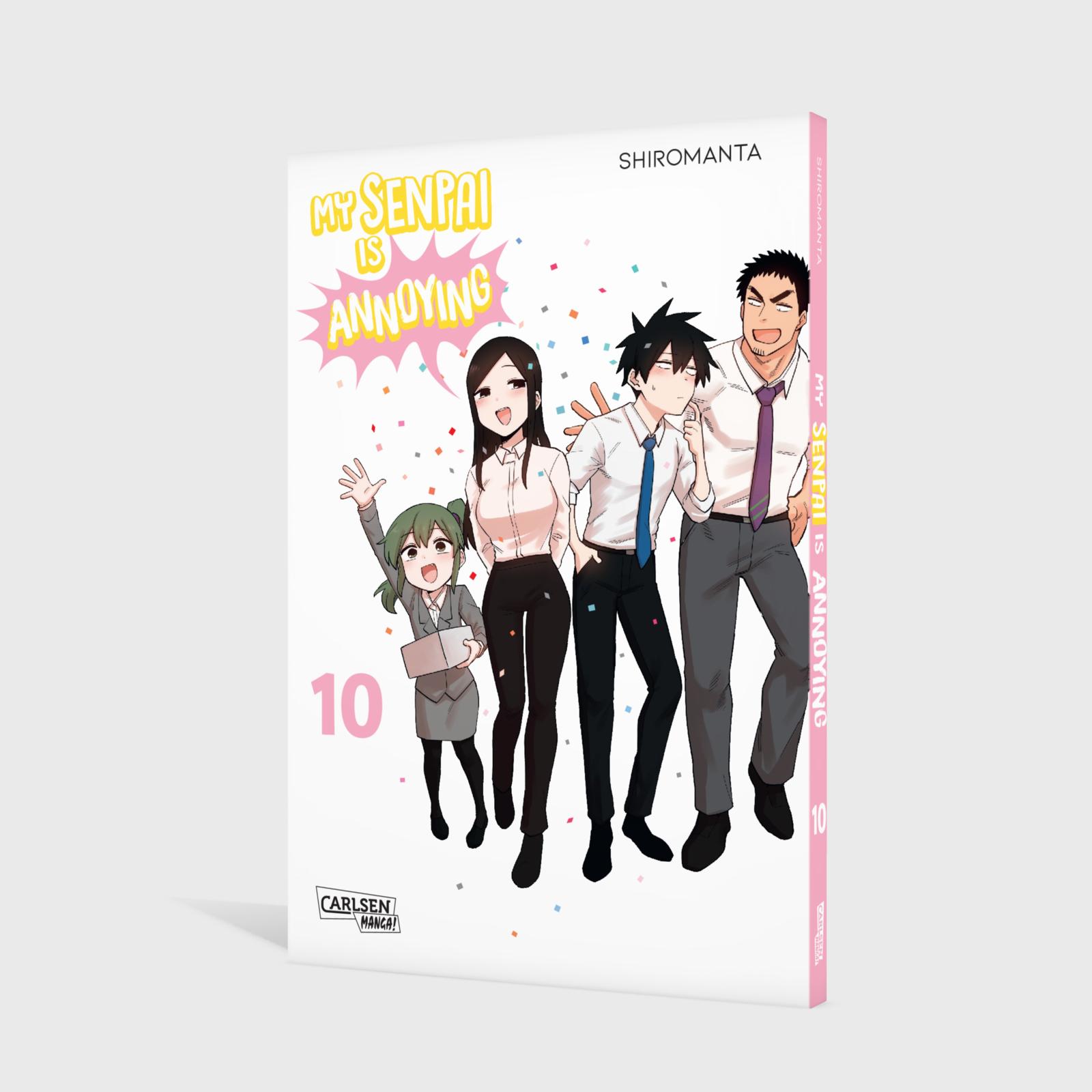 My Senpai is Annoying Bd.10 Buch, Comics, Veröffentlichung, Werbung, Person