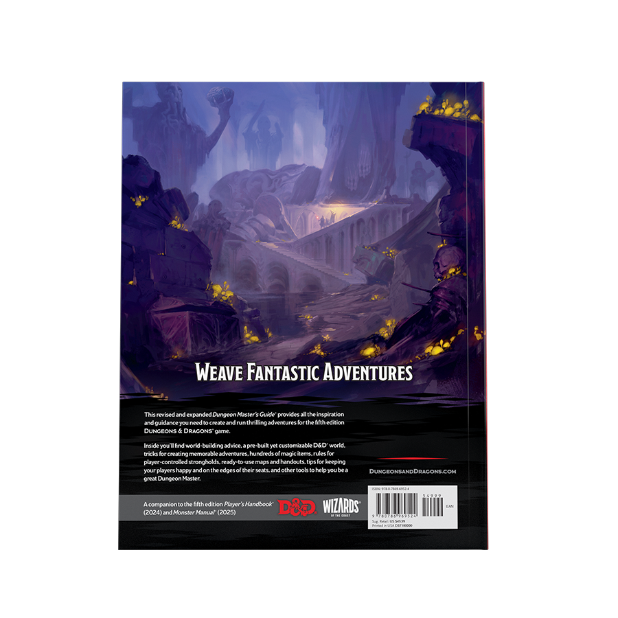 D&D: 5th Edition Dungeon Master's Guide 2024