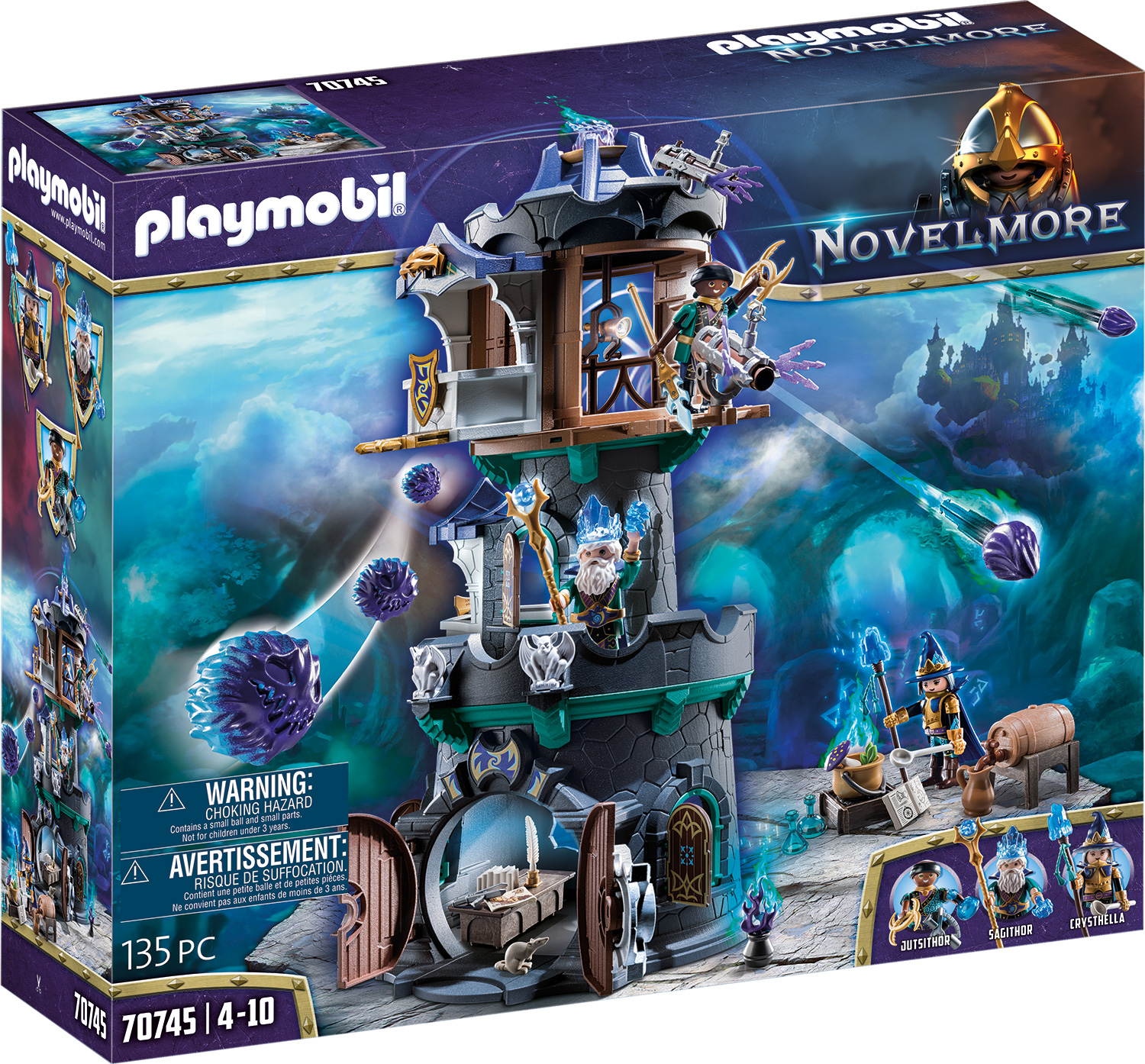 Playmobil: Novelmore - Violet Vale Zaubererturm