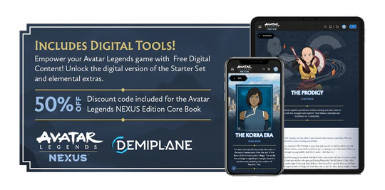 Avatar Legends RPG: Starter Set Avatar Legends RPG: Starter Set