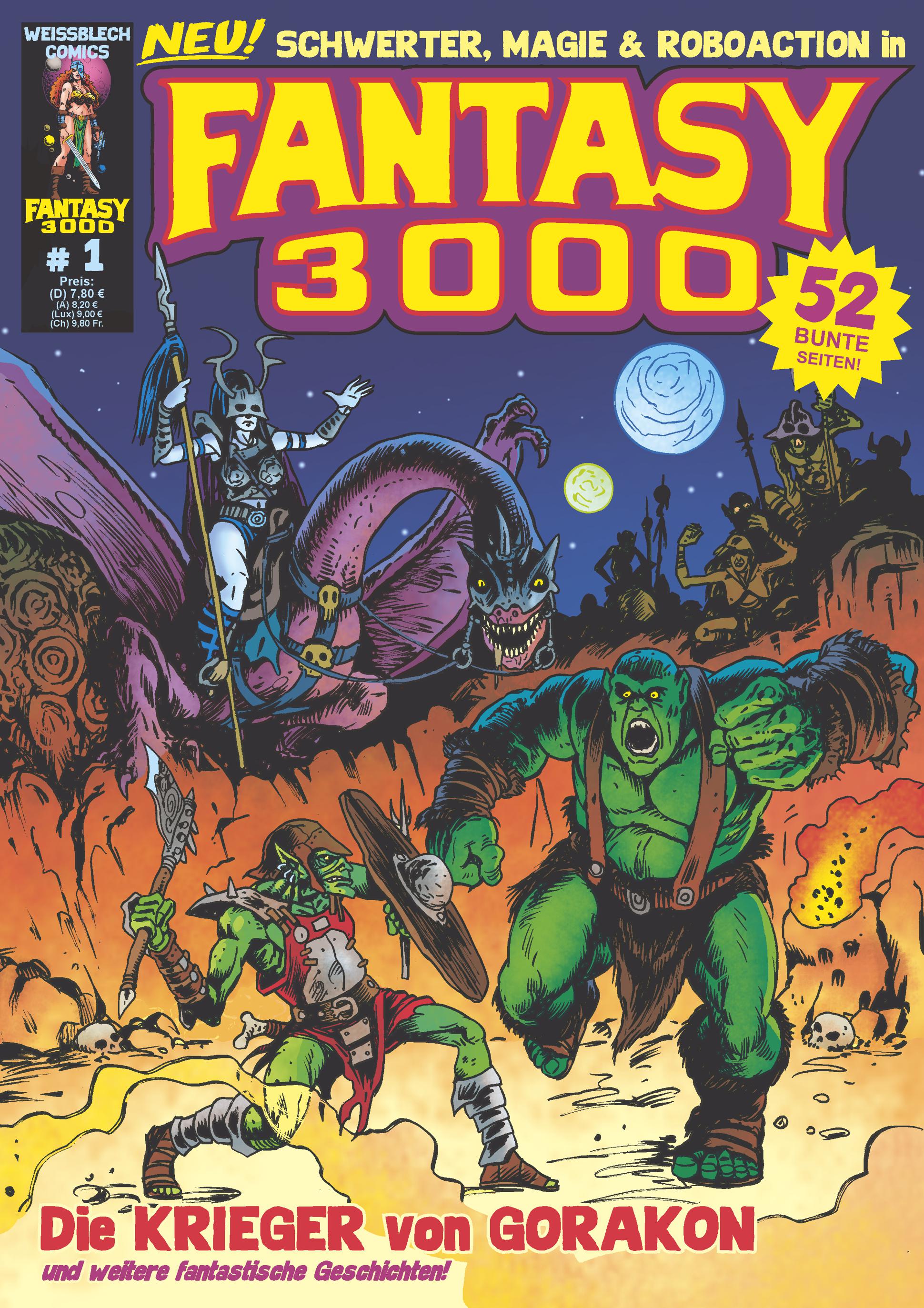 Fantasy 3000 #1 Die Krieger von Gorakon 