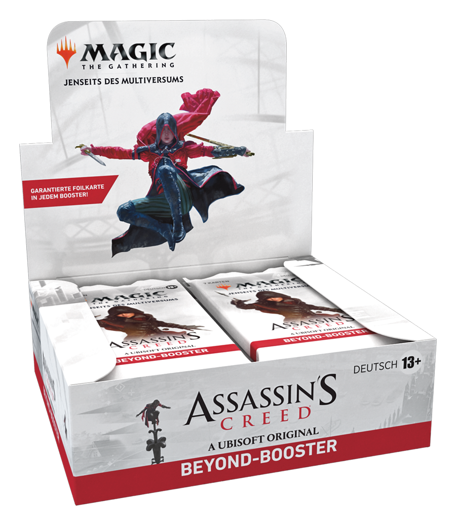 Magic CCG dt.: Assassin's Creed Beyond-Booster Display