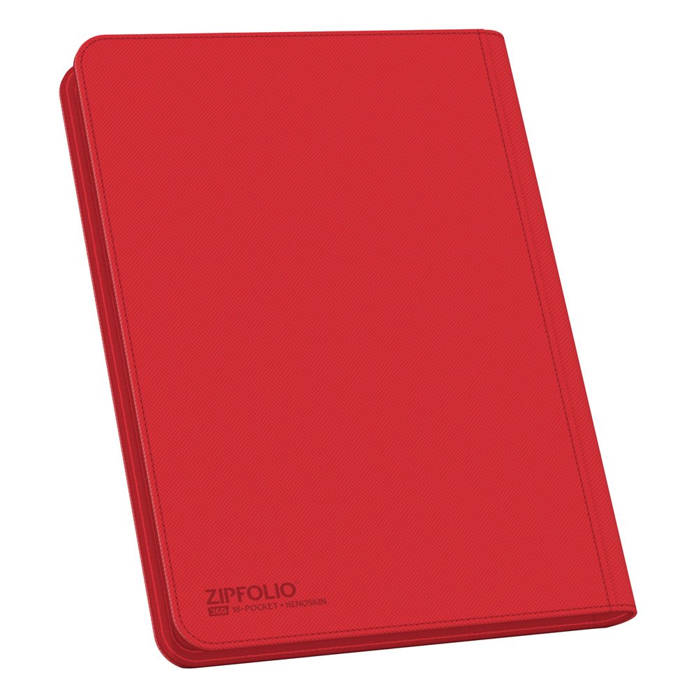 Notizbuch, Hülle, Rot, Kunstleder, Zipfolio